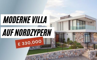 Moderne Villa für £330,000 auf Nordzypern
